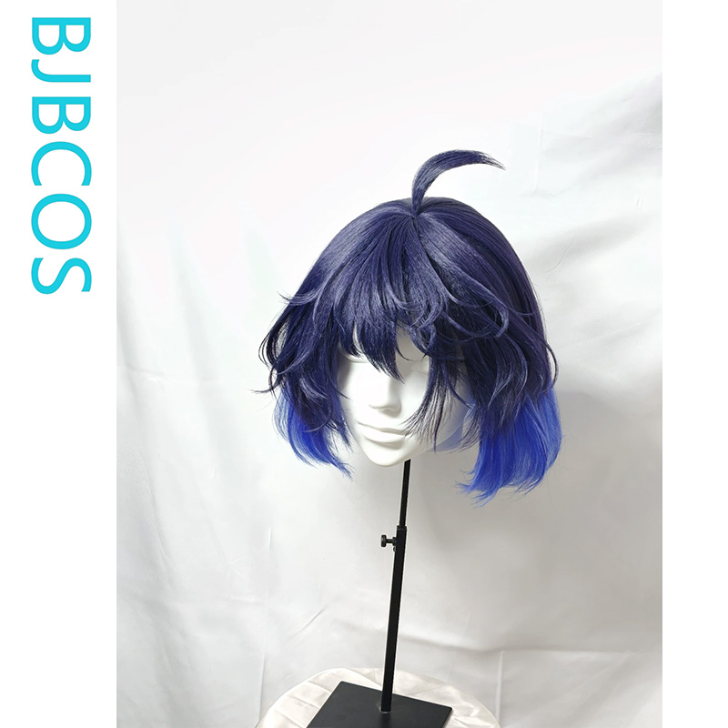 [Styled Wig]Seele Vollerei Cos - Anime Cosplay Blue Hair ulasan dan harga