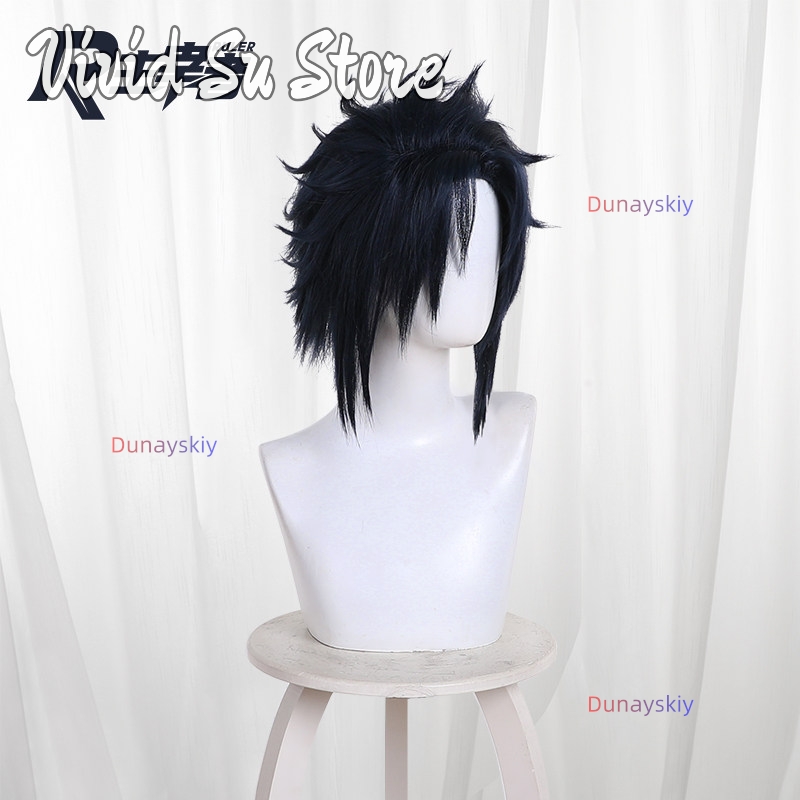 Anime 2 D Cosplay Wig Short Da - Anime Cosplay Blue Hair ulasan dan harga