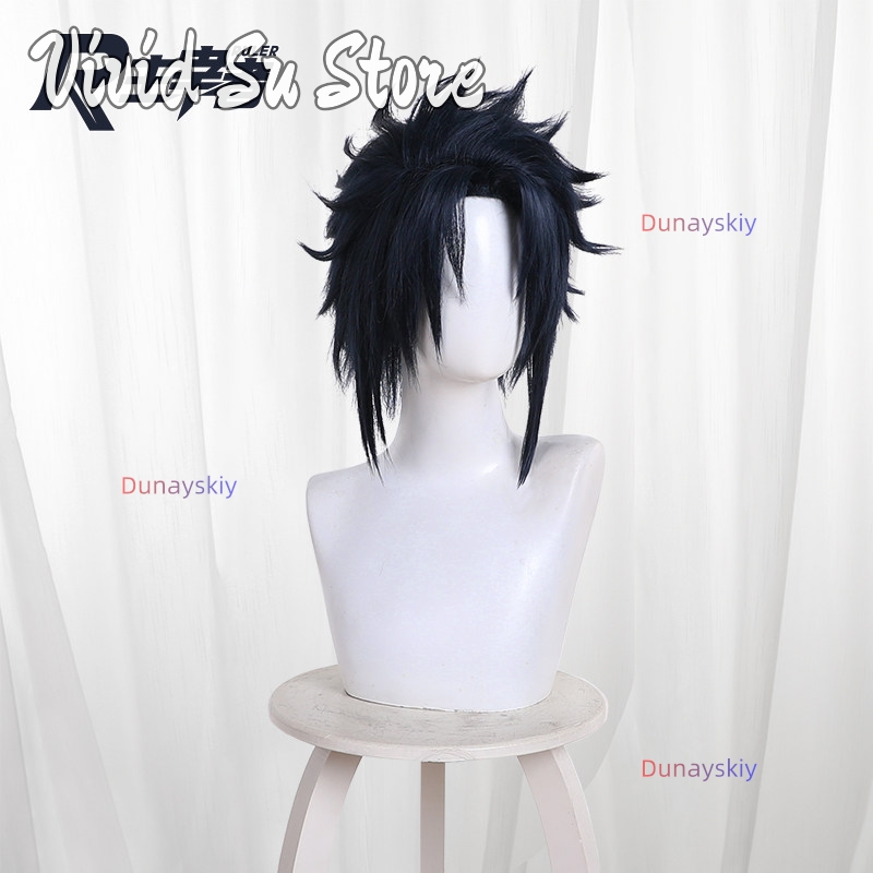 Anime 2 D Cosplay Wig Short Da - Anime Cosplay Blue Hair ulasan dan harga