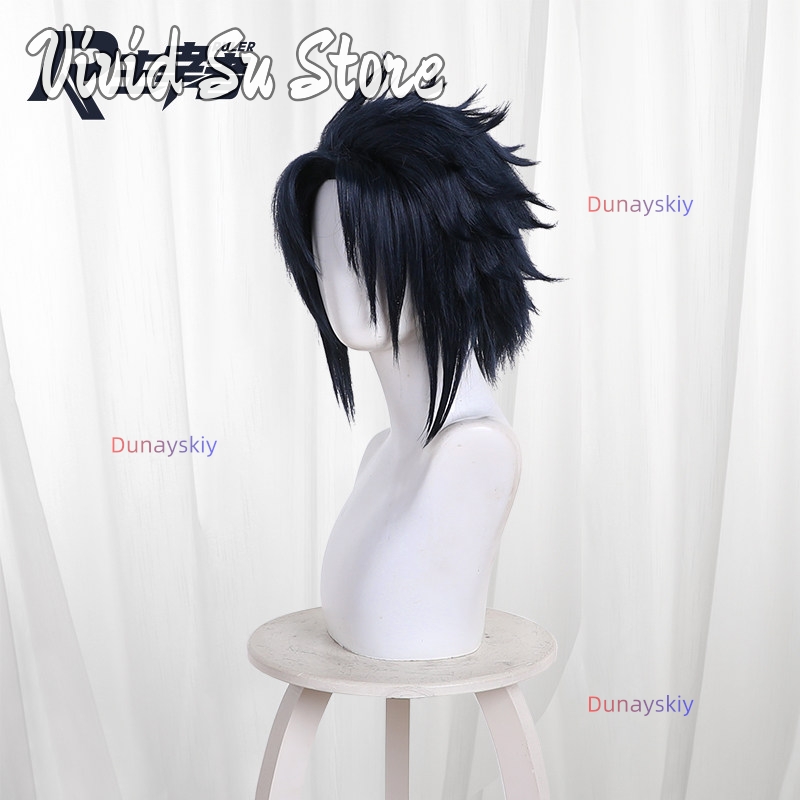 Anime 2 D Cosplay Wig Short Da - Anime Cosplay Blue Hair ulasan dan harga