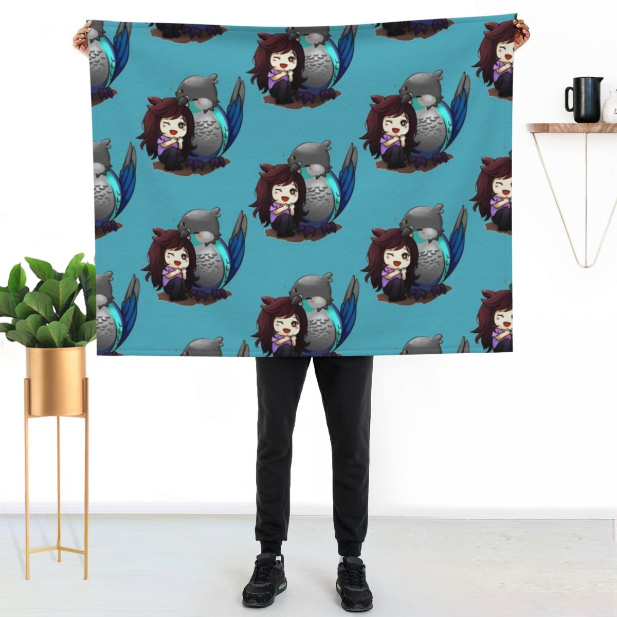 Love Bird Throw Blanket cospla - Anime Cosplay Idea ulasan dan harga