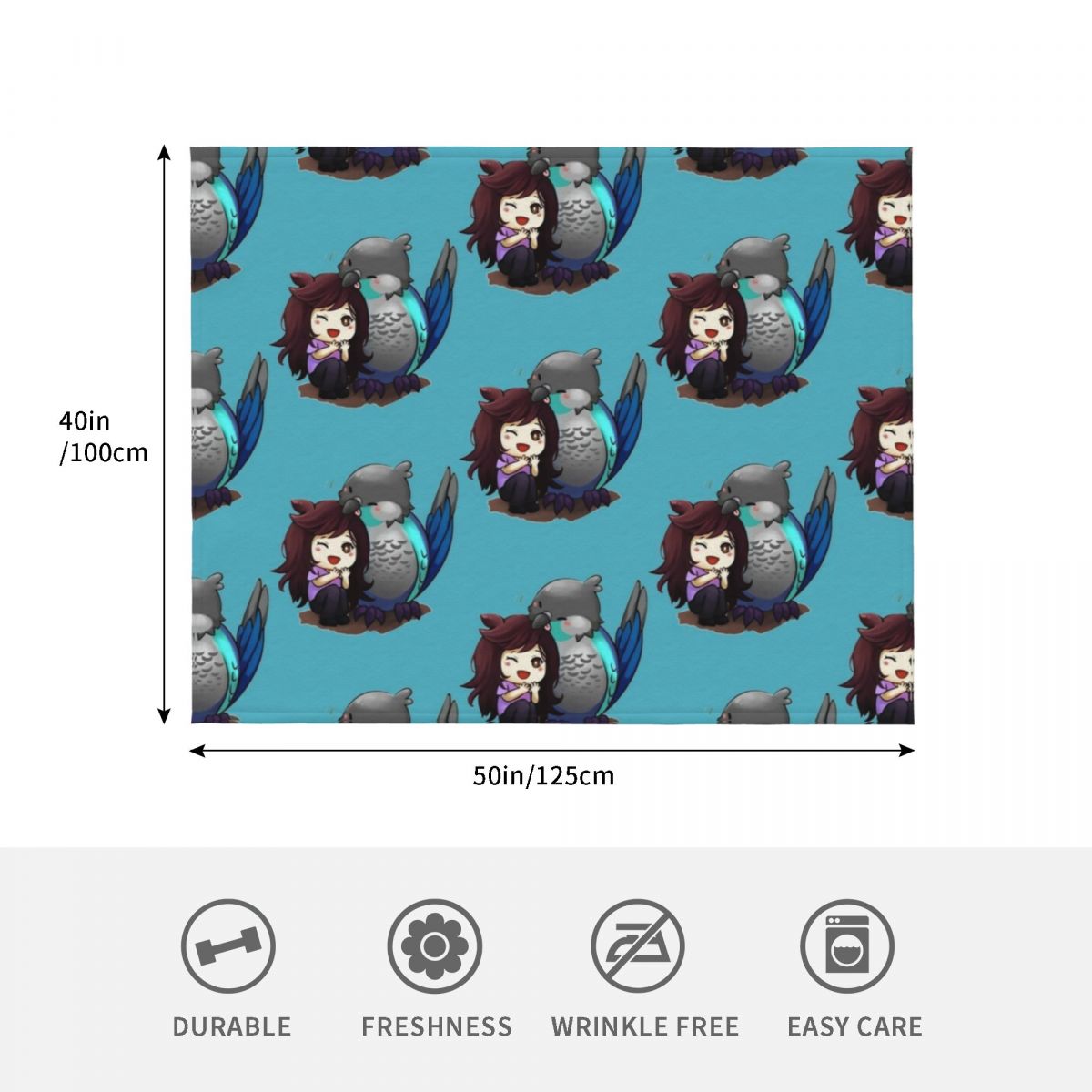 Love Bird Throw Blanket cospla - Anime Cosplay Idea ulasan dan harga